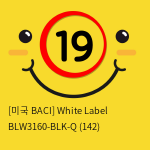 [미국 BACI] White Label BLW3160-BLK-Q (142)