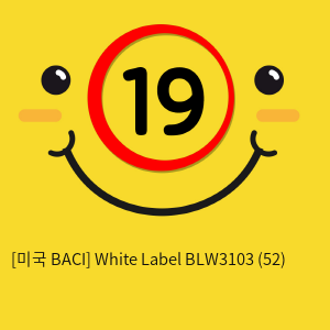 [미국 BACI] White Label BLW3103 (52)