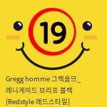 Gregg homme 그렉옴므_ 레니게이드 브리프 블랙 [Redstyle 레드스타일]