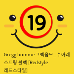 Gregg homme 그렉옴므_ 수아레 스트링 블랙 [Redstyle 레드스타일]