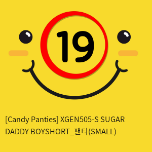 [Candy Panties] XGEN505-S SUGAR DADDY BOYSHORT_팬티(SMALL)